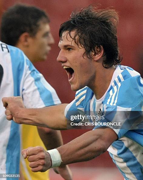 Zucullini Racing Argentina s Bruno Zuculini runs celebrating his goal against... News ...