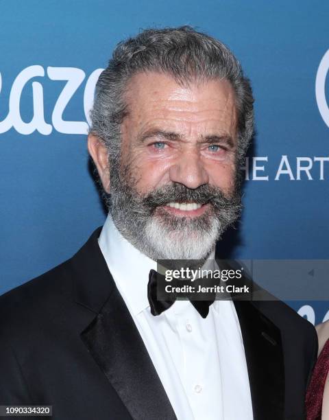 Mel Gibson attends The Art Of Elysium's 12th Annual Celebration - Heaven - Arrivals on January 05, 2019 in Los Angeles, California.