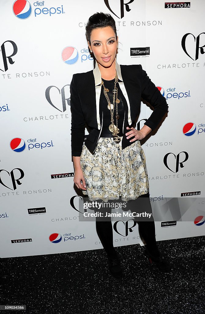 Diet Pepsi Presents Charlotte Ronson - Backstage - Fall 2011 MBFW