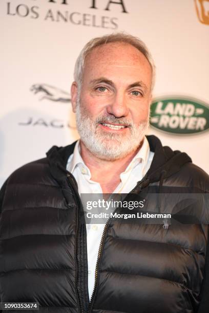 Kim Bodnia arrives at the BAFTA Los Angeles Tea Party at the Four Seasons Hotel Los Angeles in Beverly Hills on January 05, 2019 in Los Angeles,...