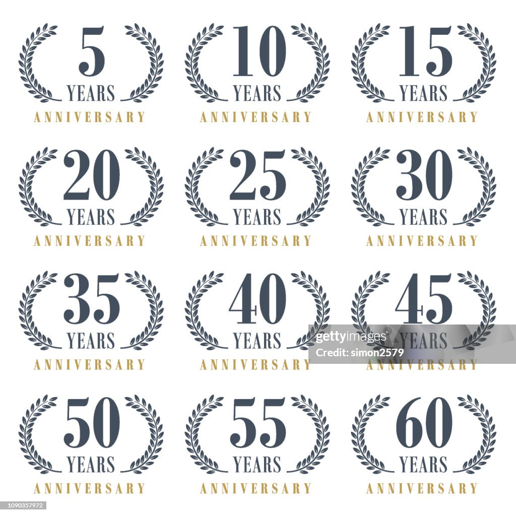 Anniversary Emblem Set