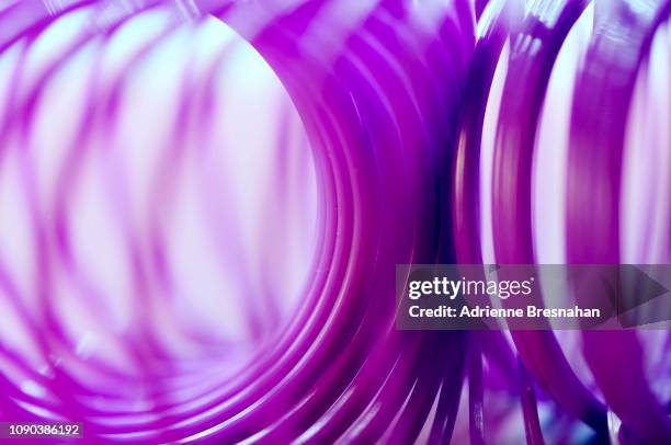 purple spiral - step walker stock pictures, royalty-free photos & images