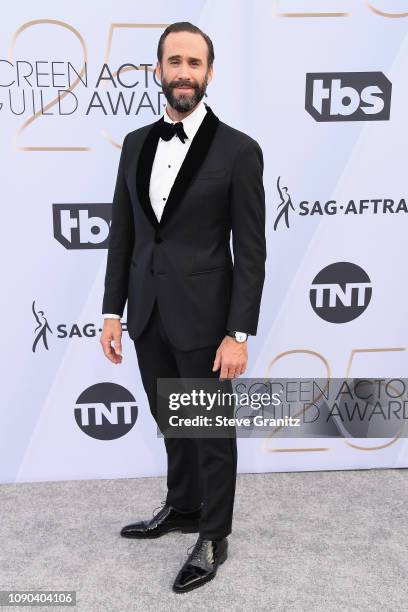 Joseph Fiennes attends the 25th Annual Screen Actors Guild Awards at The Shrine Auditorium on January 27, 2019 in Los Angeles, California.