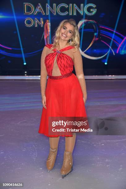 Sarina Nowak during the 'Dancing On Ice' Sat.1 TV show on January 27, 2019 in Cologne, Germany.