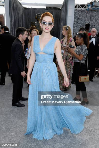 Elizabeth McLaughlin attends the 25th Annual Screen Actors Guild Awards at The Shrine Auditorium on January 27, 2019 in Los Angeles, California.