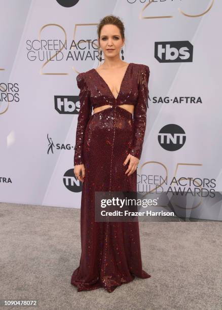 Jordana Spiro attends the 25th Annual Screen Actors Guild Awards at The Shrine Auditorium on January 27, 2019 in Los Angeles, California.