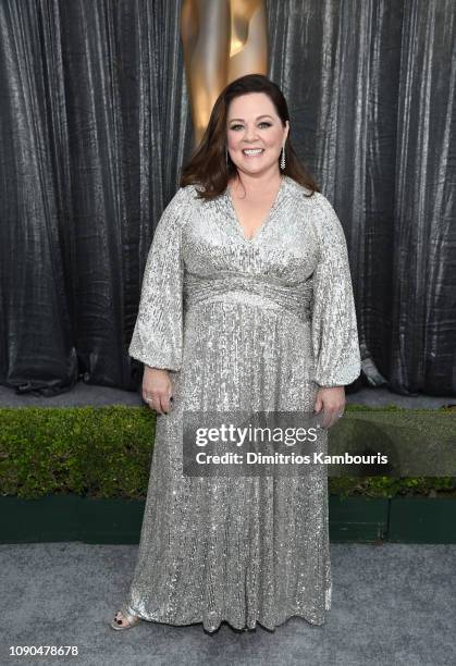 Melissa McCarthy attends the 25th Annual Screen Actors Guild Awards at The Shrine Auditorium on January 27, 2019 in Los Angeles, California. 480595