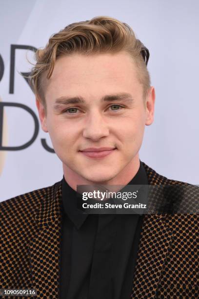 Ben Hardy attends the 25th Annual Screen Actors Guild Awards at The Shrine Auditorium on January 27, 2019 in Los Angeles, California.