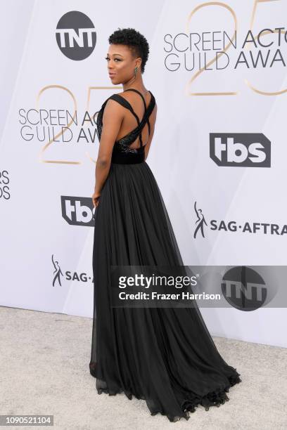 Samira Wiley attends the 25th Annual Screen Actors Guild Awards at The Shrine Auditorium on January 27, 2019 in Los Angeles, California.