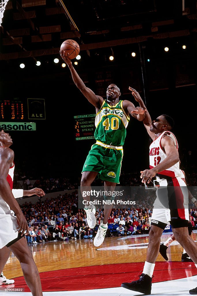 Seattle Supersonics vs. Portland Trailblazers