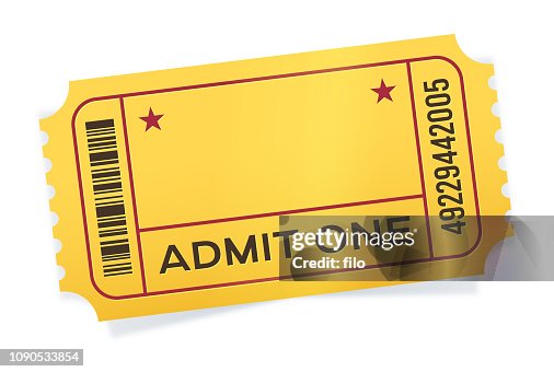 Admit One Event Ticket Admit One Event Ticket