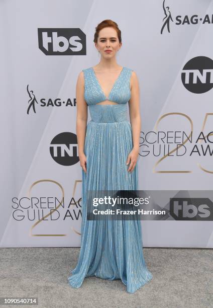 Elizabeth McLaughlin attends the 25th Annual Screen Actors Guild Awards at The Shrine Auditorium on January 27, 2019 in Los Angeles, California.