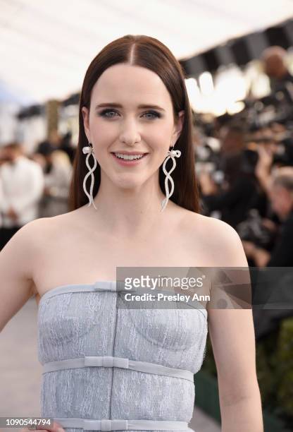 Rachel Brosnahan attends the 25th Annual Screen Actors Guild Awards at The Shrine Auditorium on January 27, 2019 in Los Angeles, California.