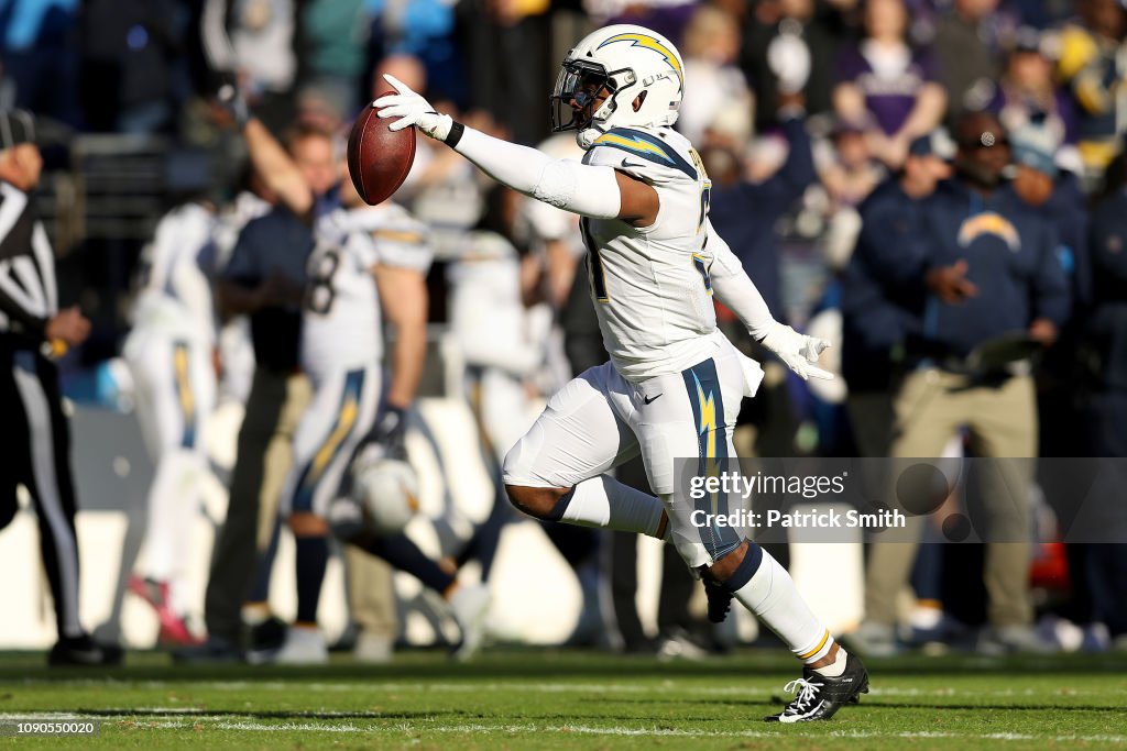 Wild Card Round - San Diego Chargers v Baltimore Ravens