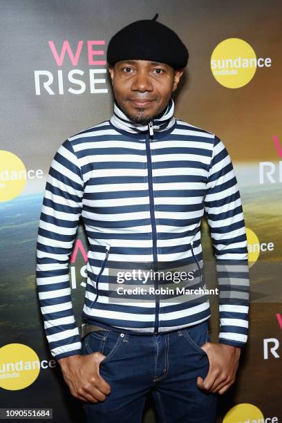 Spooky attends the WeRiseUP Launch Event With Kevin Bacon during the 2019 Sundance Film Festival at TAO Nightclub on January 27, 2019 in Park City,...