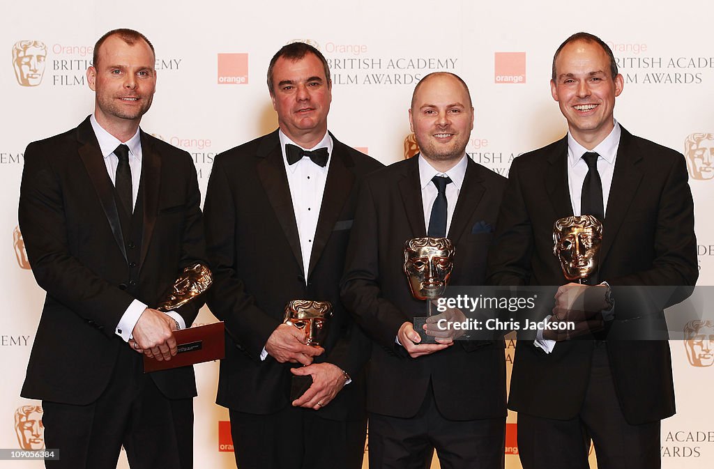 Orange British Academy Film Awards - Winners Boards
