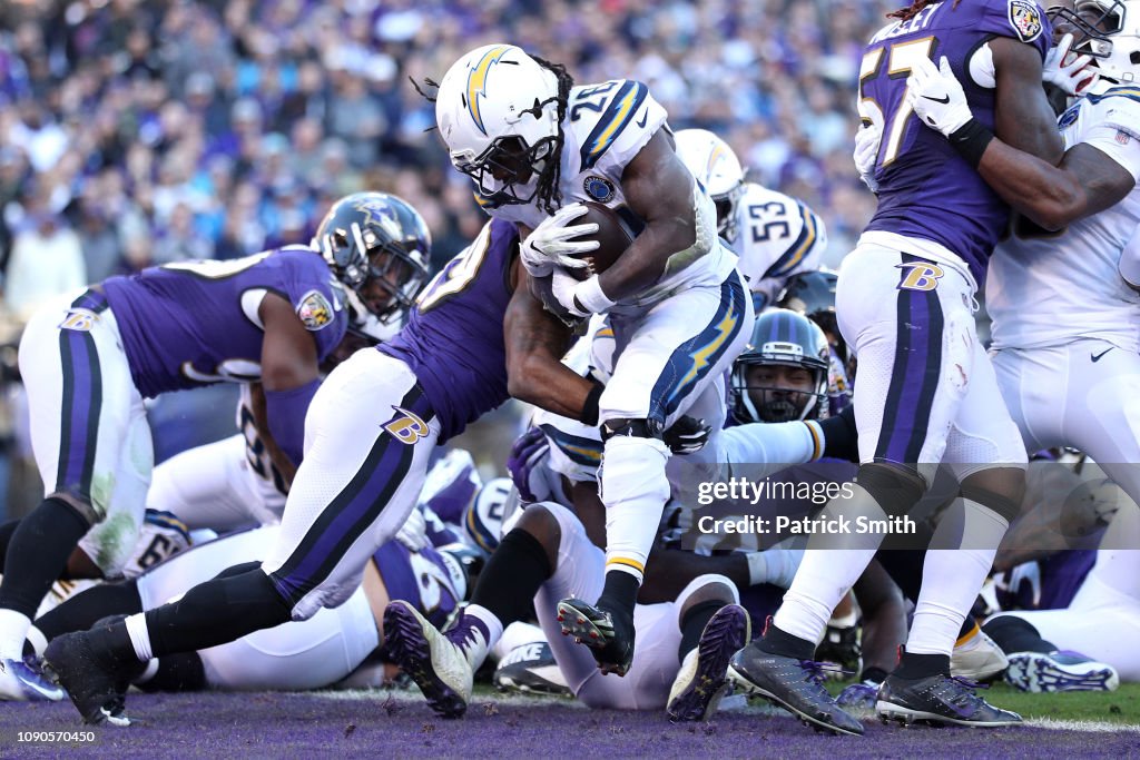 Wild Card Round - San Diego Chargers v Baltimore Ravens