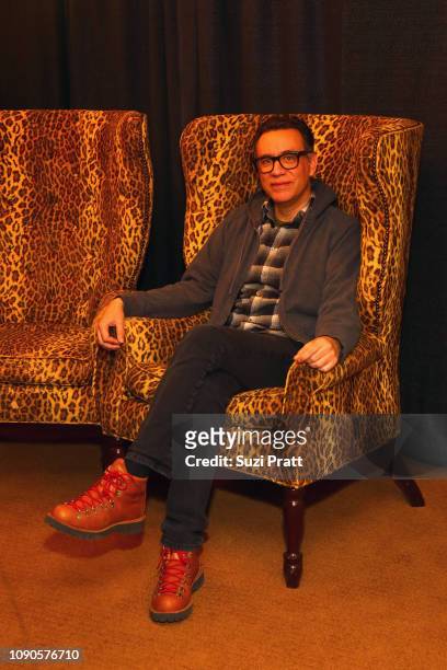 Fred Armisen attends the "Documentary Now" Red Carpet, Screening And After Party during the 2019 Sundance Film Festival at The Egyptian Theatre on...