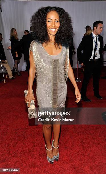 Jada Pinkett-Smith arrives at The 53rd Annual GRAMMY Awards held at Staples Center on February 13, 2011 in Los Angeles, California.