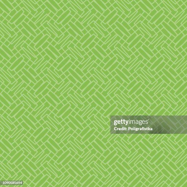 seamless background pattern - zigzag - green wallpaper - vector illustration - seamless herringbone pattern stock illustrations