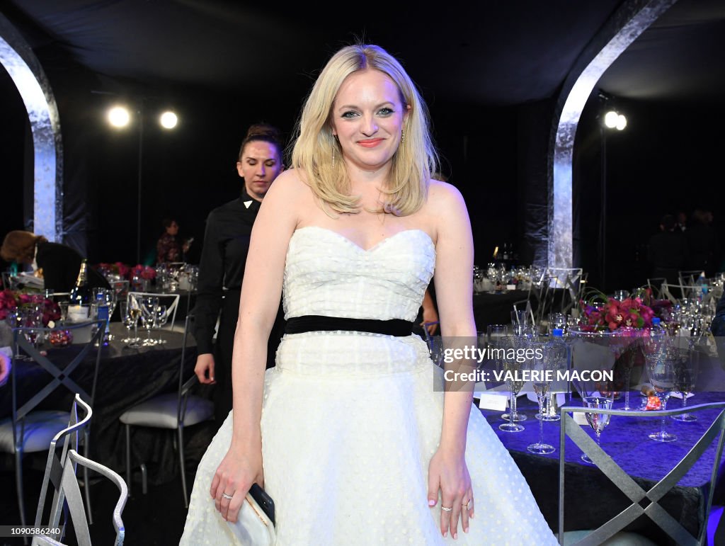 Actress Elisabeth Moss Attends The 25Th Annual Screen Actors Guild ...