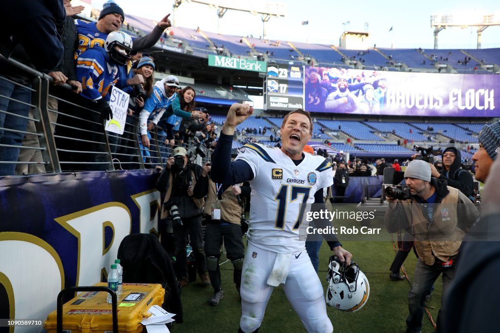 Wild Card Round - San Diego Chargers v Baltimore Ravens