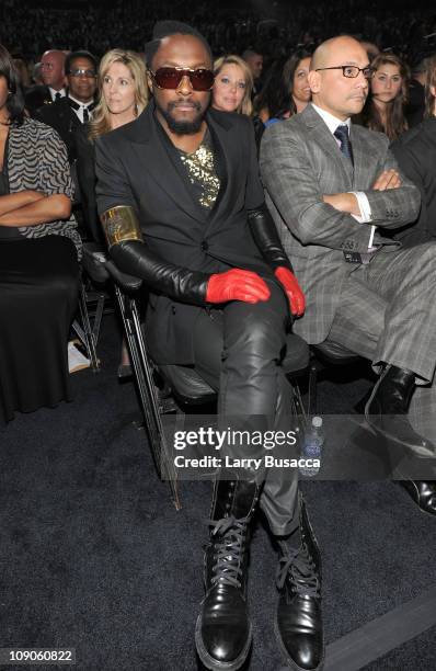 Musician Will.I.Am attends The 53rd Annual GRAMMY Awards held at Staples Center on February 13, 2011 in Los Angeles, California.