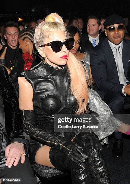 Lady Gaga attends The 53rd Annual GRAMMY Awards held at Staples Center on February 13, 2011 in Los Angeles, California.