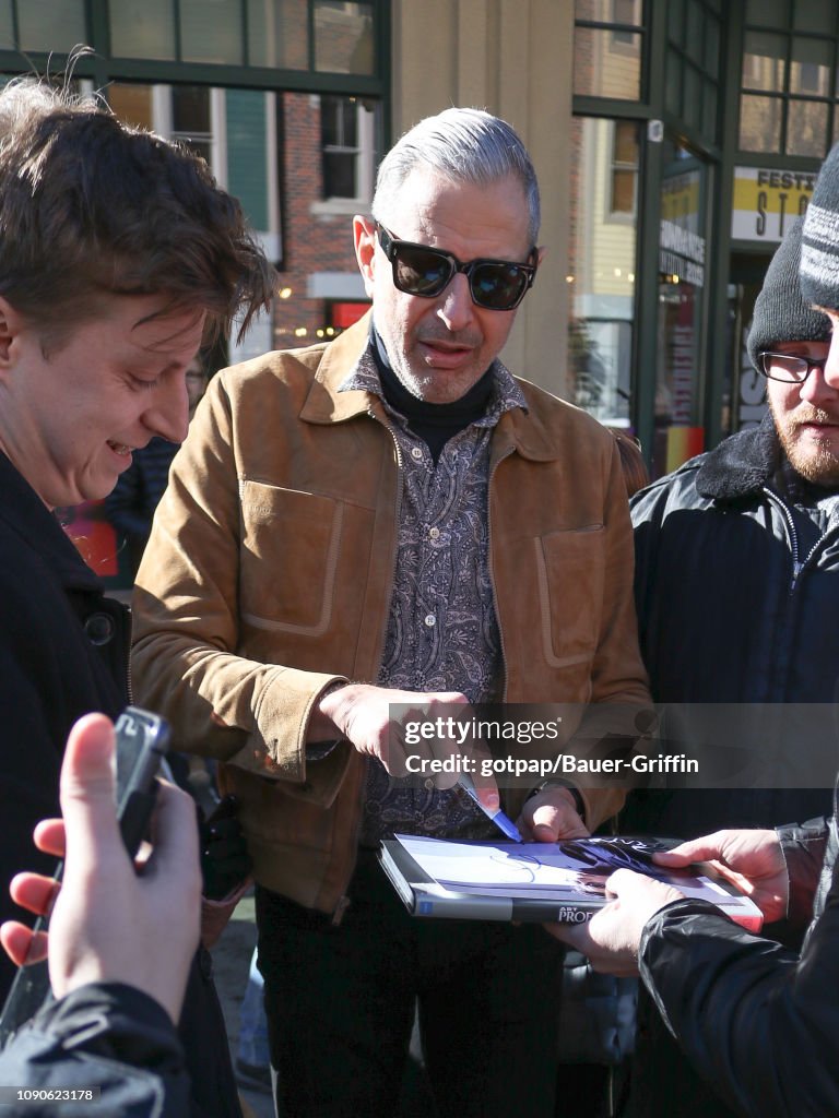 Celebrity Sightings In Park City - January 27, 2019