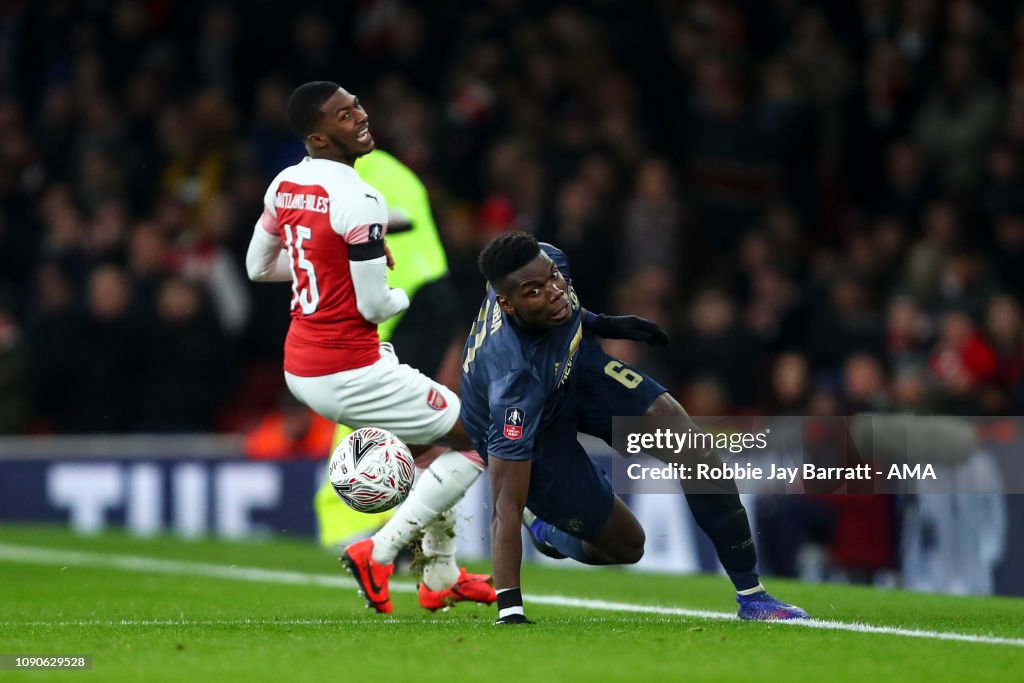 Arsenal v Manchester United - FA Cup Fourth Round