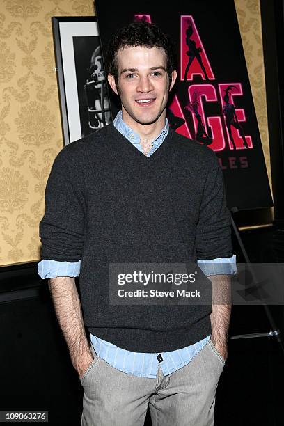 Shively attends the after party for Kelsey Grammer, Douglas Hodge, Robin De Jesus & Fred Applegate's final performance in "La Cage Aux Folles" on...