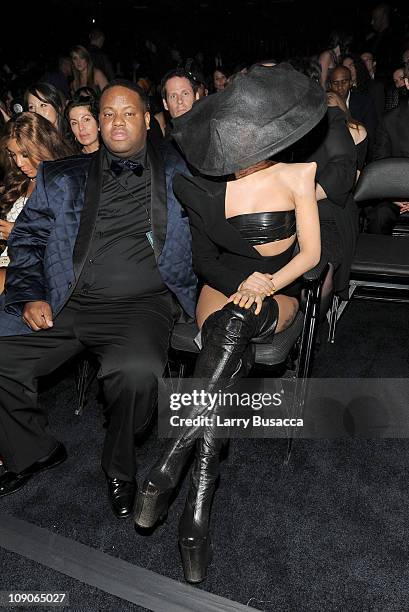 Singer Lady Gaga attends The 53rd Annual GRAMMY Awards held at Staples Center on February 13, 2011 in Los Angeles, California.