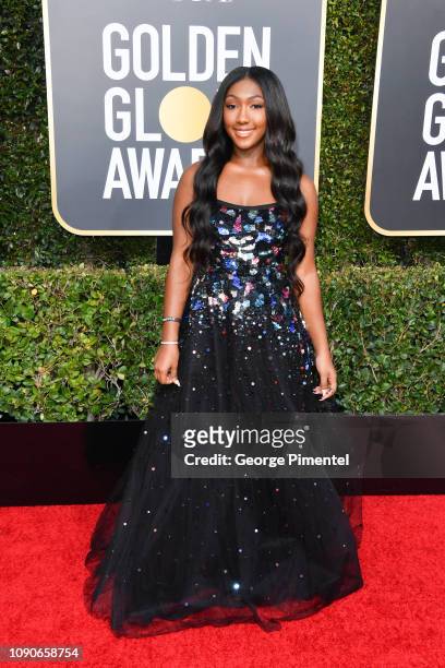 Isan Elba attends the 76th Annual Golden Globe Awards held at The Beverly Hilton Hotel on January 06, 2019 in Beverly Hills, California.