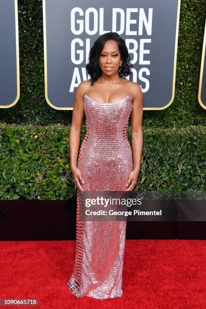 Regina King attends the 76th Annual Golden Globe Awards held at The Beverly Hilton Hotel on January 06, 2019 in Beverly Hills, California.