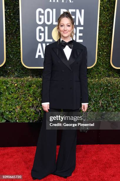 Judy Greer attends the 76th Annual Golden Globe Awards held at The Beverly Hilton Hotel on January 06, 2019 in Beverly Hills, California.