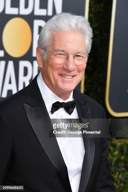 Richard Gere attends the 76th Annual Golden Globe Awards held at The Beverly Hilton Hotel on January 06, 2019 in Beverly Hills, California.