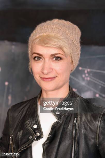Halyna Hutchins attends the SAGindie Sundance Filmmakers Reception at Cafe Terigo on January 28, 2019 in Park City, Utah.