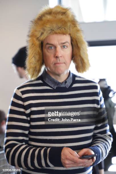 Ed Helms from Corporate Animals attends The Hollywood Reporter 2019 Sundance Studio At Sky Strada, Park City on January 28, 2019 in Park City, Utah.