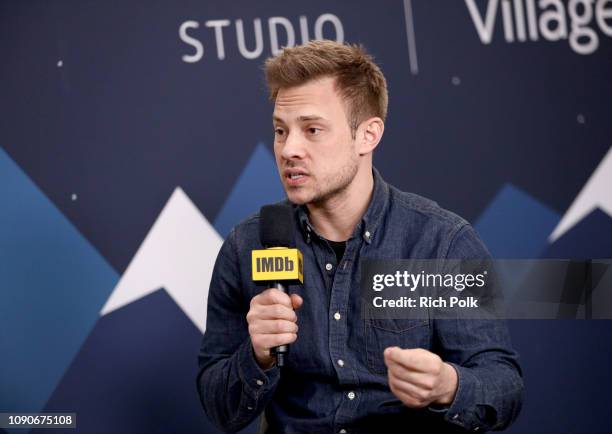 Joshua Rofe Director Joshua Rofe of 'Lorena' attends The IMDb Studio at Acura Festival ...