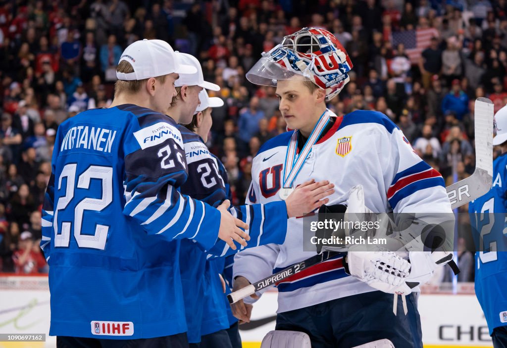 Finland v United States: Gold Medal Game - 2019 IIHF World Junior Championship