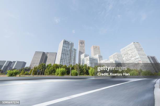 beijing city road - street clear sky stock pictures, royalty-free photos & images