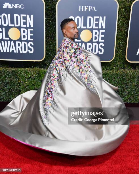 Billy Porter attends the 76th Annual Golden Globe Awards held at The Beverly Hilton Hotel on January 06, 2019 in Beverly Hills, California.