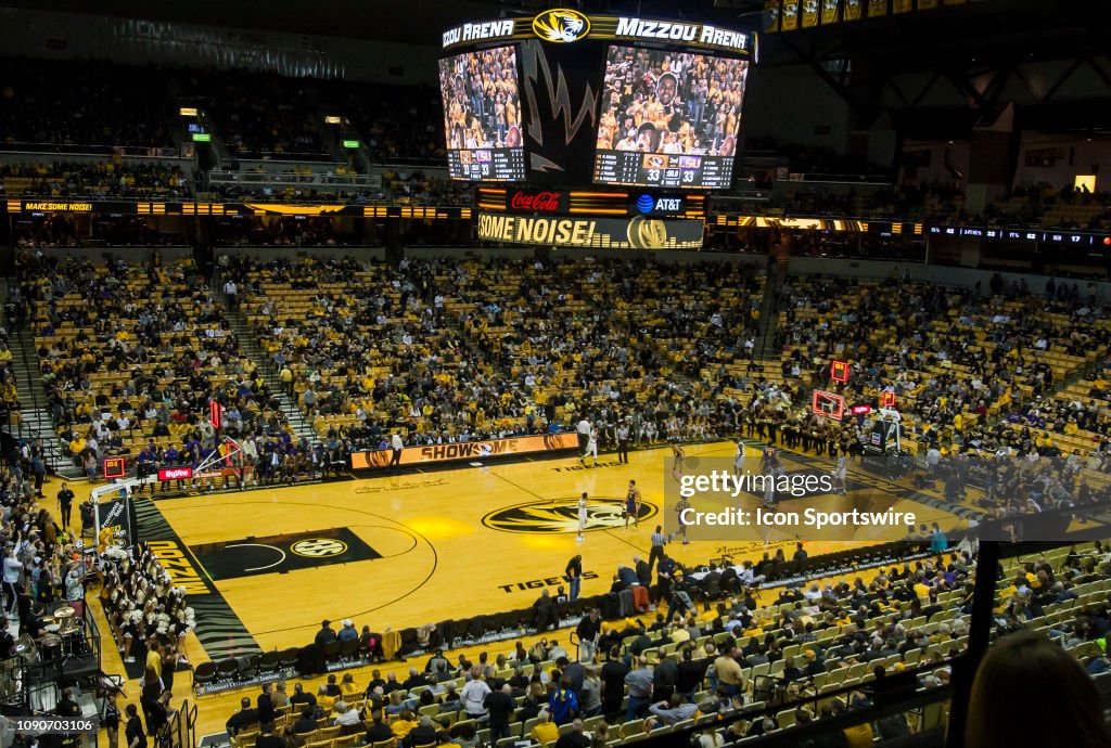 COLLEGE BASKETBALL: JAN 26 LSU at Missouri