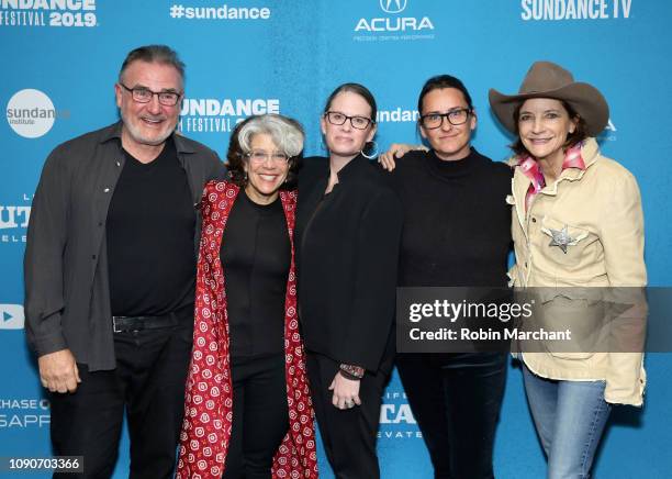 James Egan, Janice Engel, Katy Drake Bettner, Kristy Tully and Carlisle Vandervoort attend the "Raise Hell: The Life & Times Of Molly Ivins" Premiere...