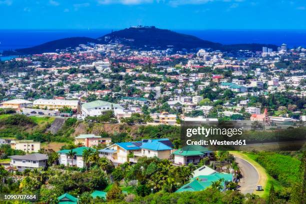 new caledonia, noumea, cityview - grande terre nueva caledonia fotografías e imágenes de stock