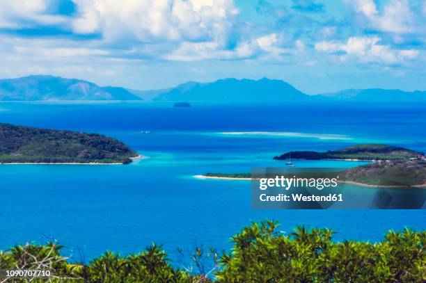 new caledonia, noumea, bay, new caledonian barrier reef - new caledonia stock pictures, royalty-free photos & images