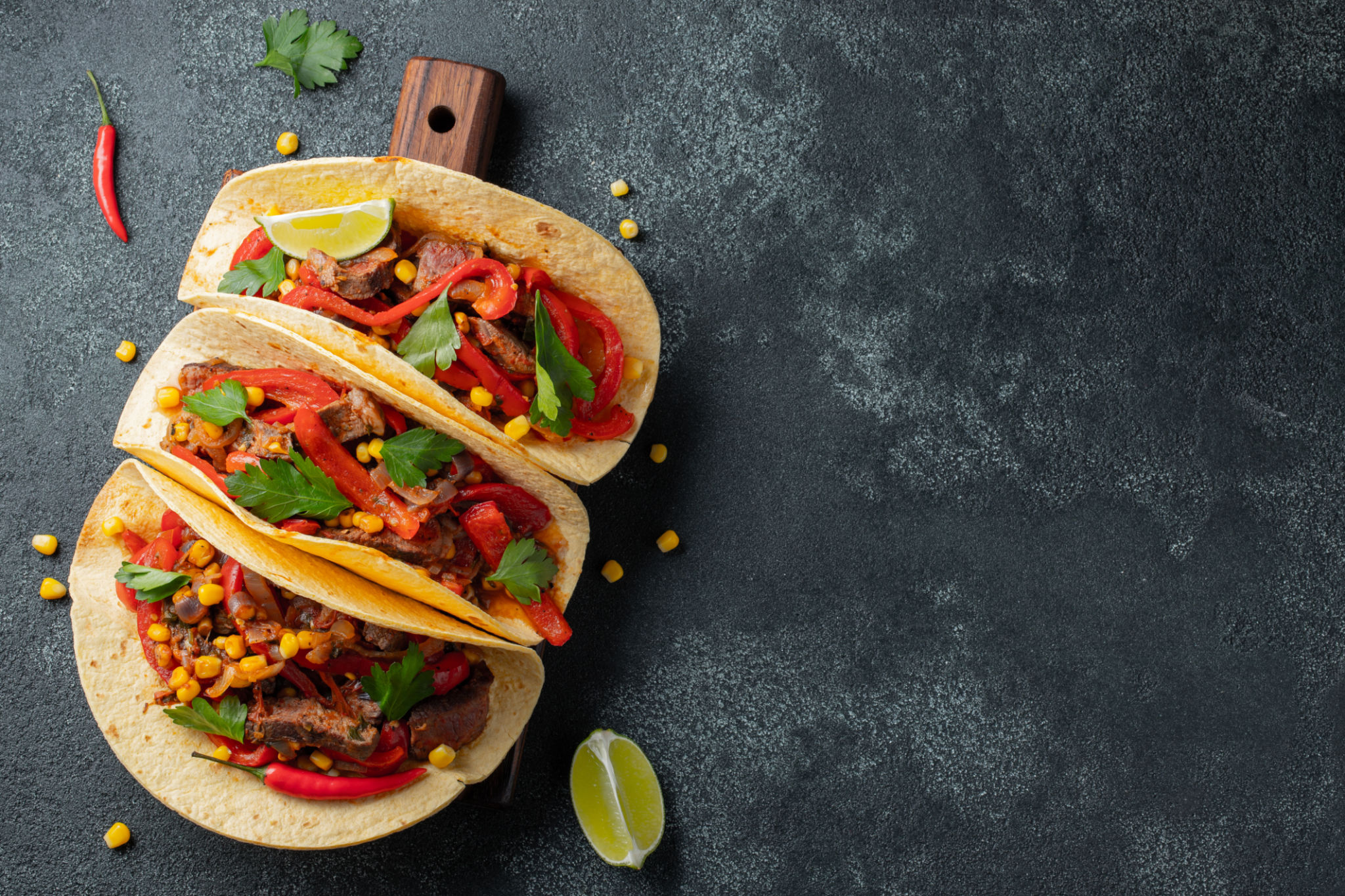 warm mexican food