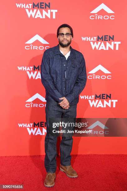 Michael Ealy attends Paramount Pictures "What Men Want" Premiere at Regency Village Theatre on January 28, 2019 in Westwood, California.