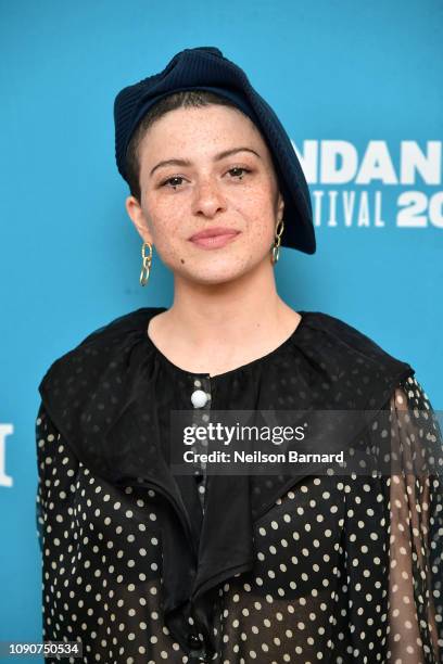 Alia Shawkat attends the "Animals" Premiere during the 2019 Sundance Film Festival at Eccles Center Theatre on January 28, 2019 in Park City, Utah.