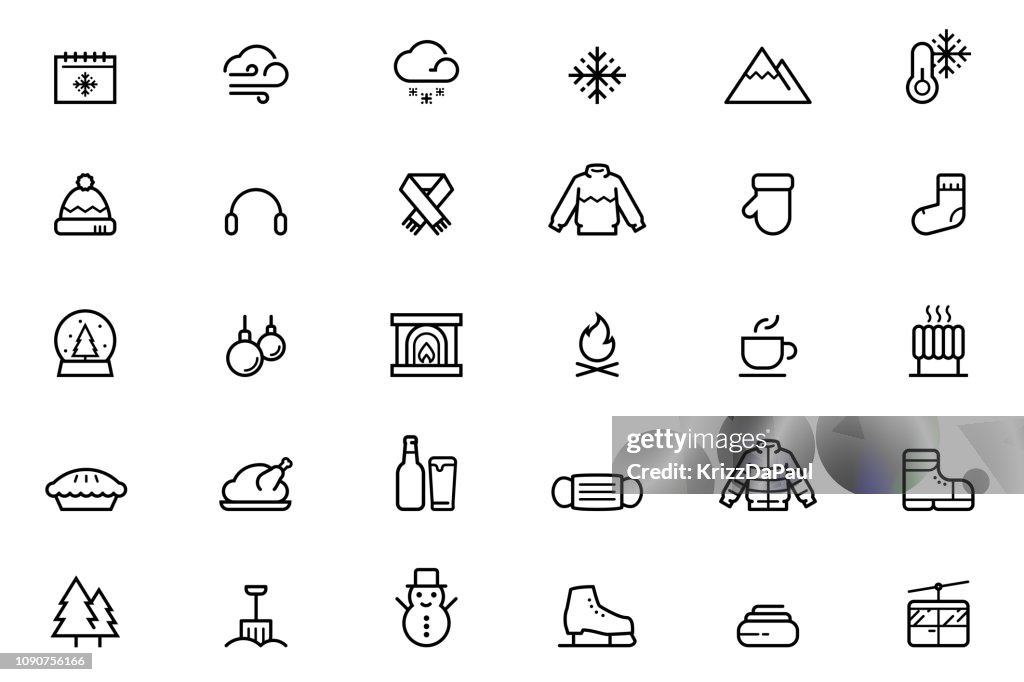 Winter Icons